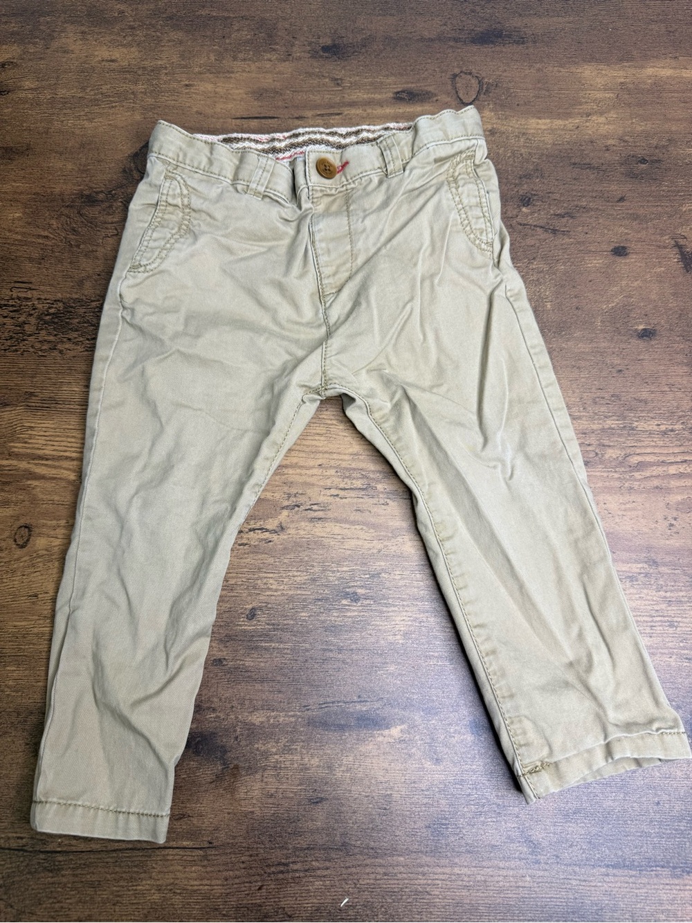 ⭐️5 for $20⭐️ Zara Baby Boy Khaki Chinos - Light Tan 12-18M